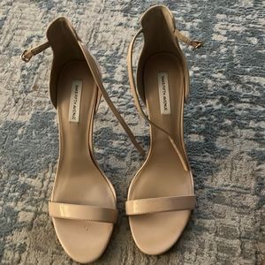 Saks 5th Ave, nude pink heels, worn once.